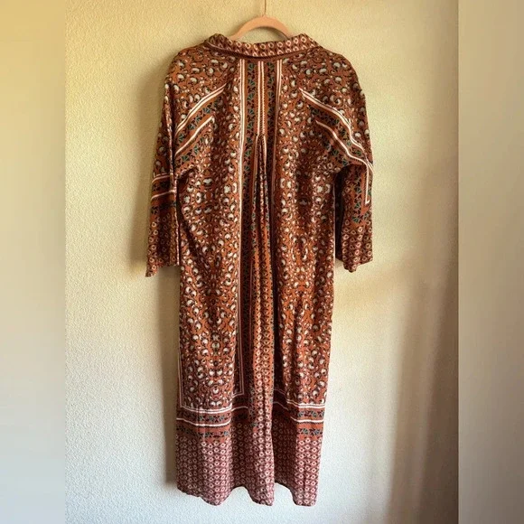 Roller Rabbit Naia Midi Shirtdress Coverup - Picture 10 of 13